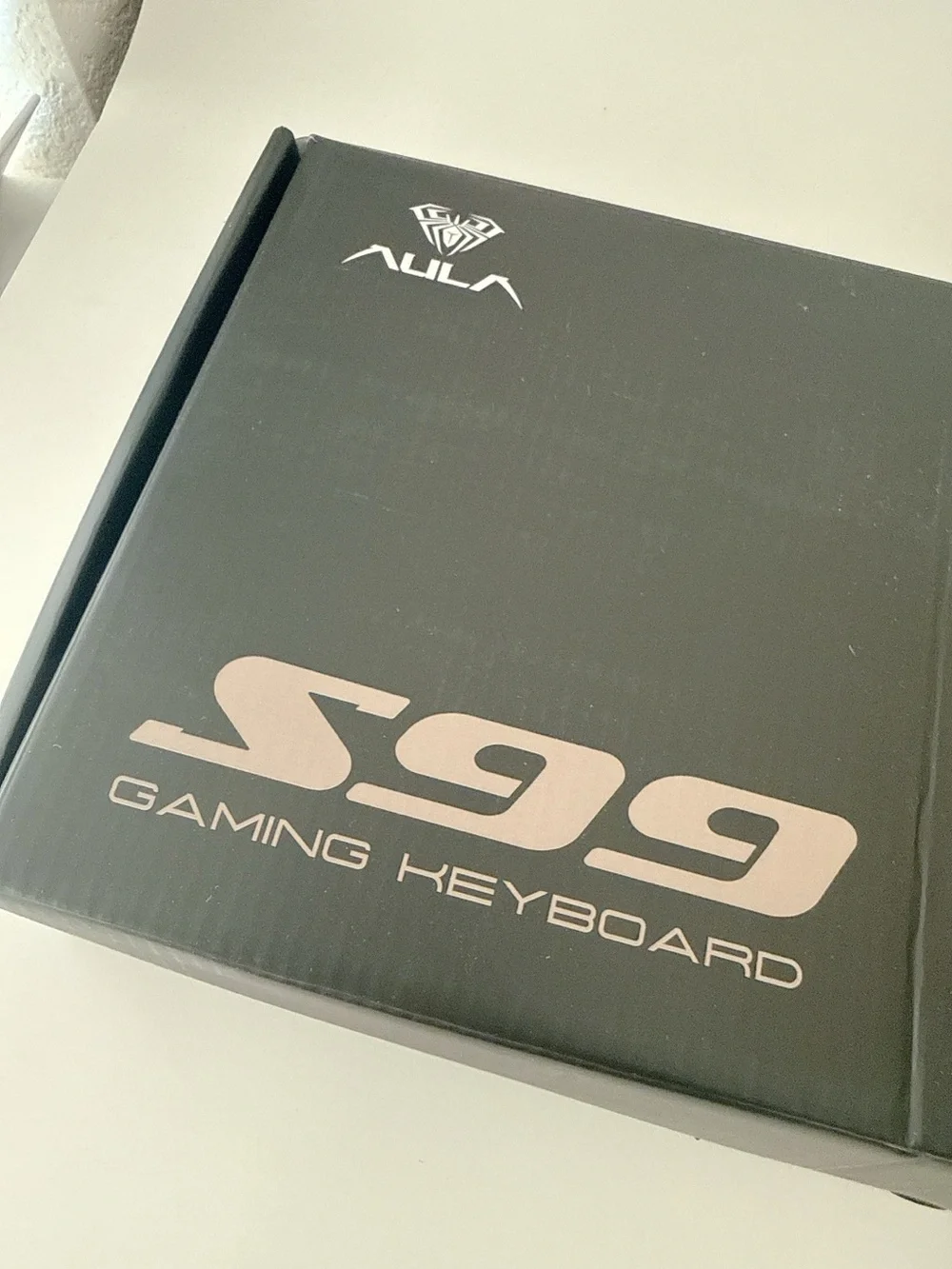 Brand new AULA S99 wireless keyboard - Pink, creamy sound, RGB backlight, nob